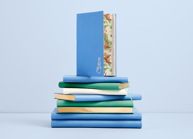 Soho Notebook in Mara in red | Smythson
